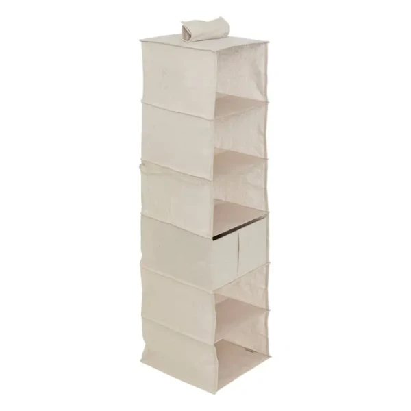 Organizer wiszący do szafy Groomy 127x30 cm, beżowy - 5five