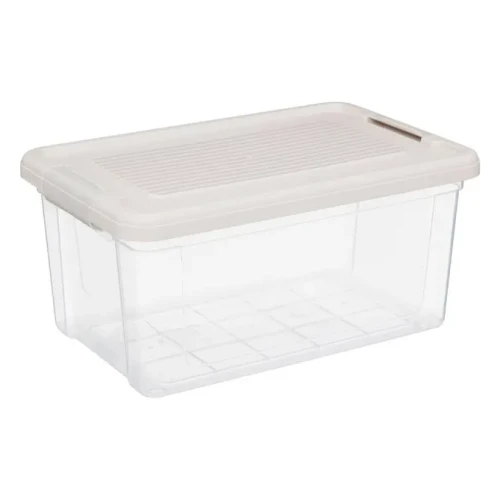 Pojemnik do przechowywania plastikowy z pokrywką 35.2x23x17 - 5five