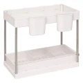 Dwupoziomowy organizer do szafki - 5five
