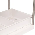 Dwupoziomowy organizer do szafki - 5five