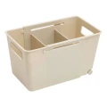 Organizer do szafki z regulowanymi przegrodami 38.5x15.5, beżowy - 5five