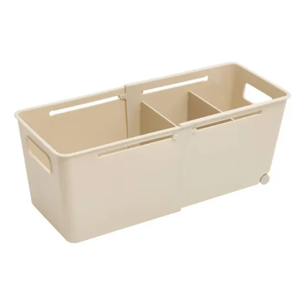 Organizer do szafki z regulowanymi przegrodami 38.5x15.5, beżowy - 5five