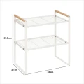 Organizer na blat 2 poziomy 33x21 cm - 5five
