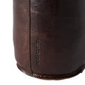 Stoper do drzwi ze skóry bawolej 3kg, brązowy - Muubs