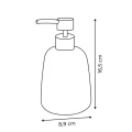 Szklany dozownik do mydła Dotty 400 ml - 5five