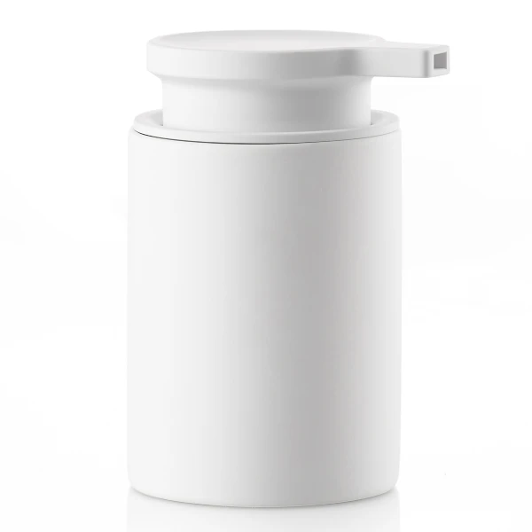 Dozownik do mydła ceramiczny Karma 250 ml, biały - Zone Denmark