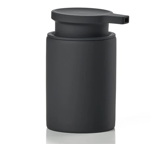 Dozownik do mydła ceramiczny Karma 250 ml, czarny - Zone Denmark