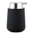 Porcelanowy dozownik do mydła Nova 250 ml, czarny - Zone Denmark
