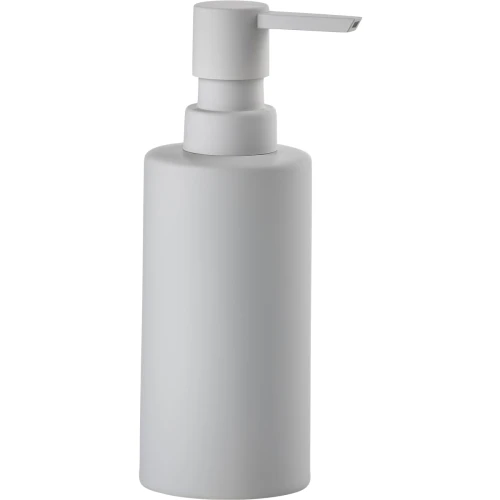 Porcelanowy dozownik do mydła Solo 300 ml, Soft Grey szary - Zone Denmark