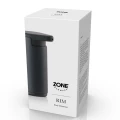 Mały dozownik do mydła Rim 200 ml, czarny - Zone Denmark
