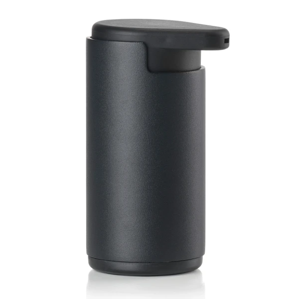 Mały dozownik do mydła Rim 200 ml, czarny - Zone Denmark