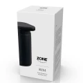 Dozownik do mydła ścienny Rim 200 ml, czarny - Zone Denmark