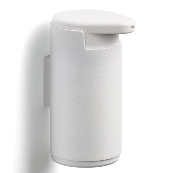 Dozownik do mydła ścienny Rim 200 ml, biały - Zone Denmark