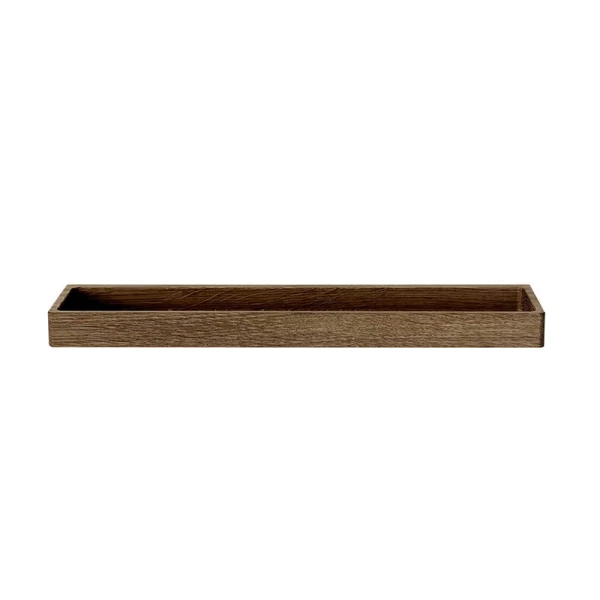 Wąska półka drewniana Sleek Shelf Ash 44, brązowa - Andersen Furniture
