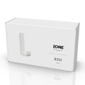 Haczyk łazienkowy Rim, biały - Zone Denmark