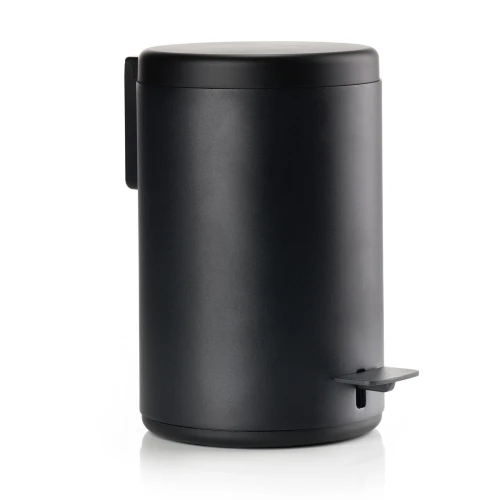 Kosz na śmieci do łazienki Rim 3 l, czarny - Zone Denmark