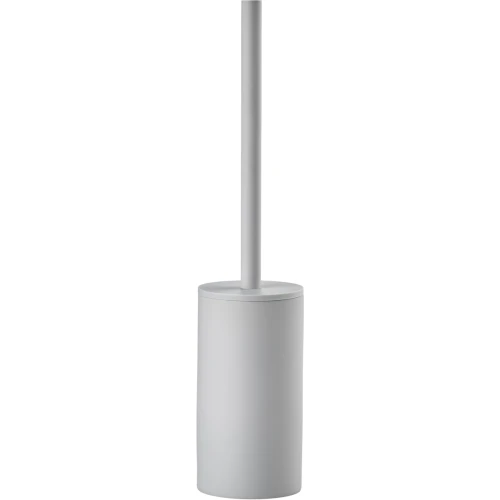 Szczotka do WC Solo z porcelany i stali, Soft Grey szara - Zone Denmark