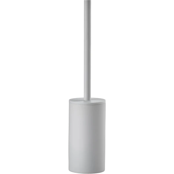 Szczotka do WC Solo z porcelany i stali, Soft Grey szara - Zone Denmark