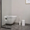 Szczotka do WC Solo z porcelany i stali, biała - Zone Denmark
