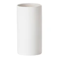 Kubek łazienkowy porcelanowy Solo, biały - Zone Denmark