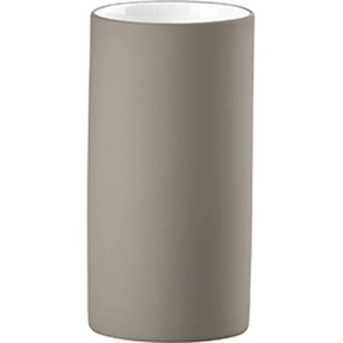 Kubek łazienkowy porcelanowy Solo, Taupe - Zone Denmark