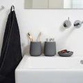 Porcelanowy dozownik do mydła Nova 250 ml, szary - Zone Denmark