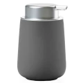 Porcelanowy dozownik do mydła Nova 250 ml, szary - Zone Denmark