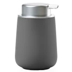 Porcelanowy dozownik do mydła Nova 250 ml, szary - Zone Denmark