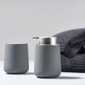 Kubek na szczoteczki do zębów porcelanowy Nova, szary - Zone Denmark