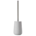 Szczotka do WC Nova z porcelany i stali 18/8, Soft Grey szara - Zone Denmark