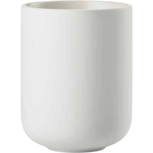 Kubek łazienkowy ceramiczny Sensu, biały - Zone Denmark