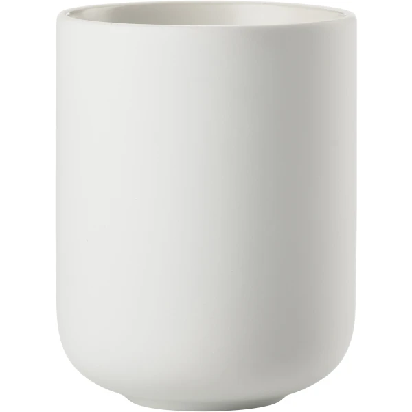 Kubek łazienkowy ceramiczny Sensu, biały - Zone Denmark
