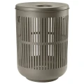 Kosz na pranie z pokrywą Ume 60 l, Taupe - Zone Denmark