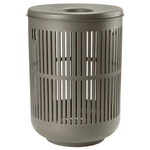 Kosz na pranie z pokrywą Ume 60 l, Taupe - Zone Denmark