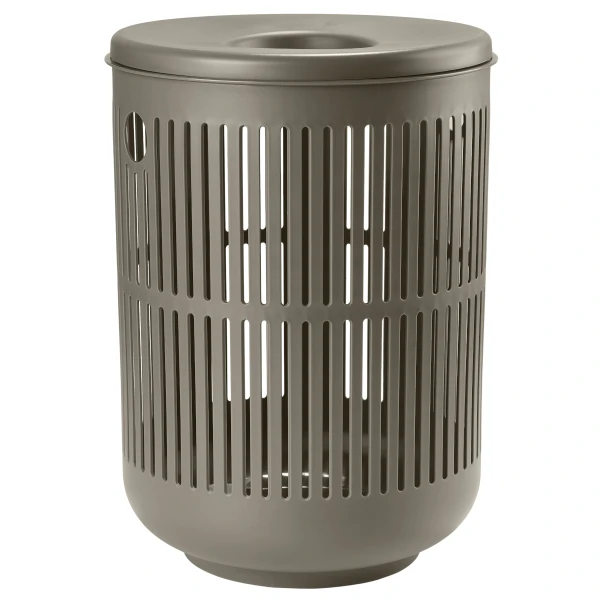 Kosz na pranie z pokrywą Ume 60 l, Taupe - Zone Denmark