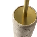 Szczotka do WC z kamienia trawertynu Foam - Andersen Furniture
