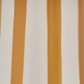 Kubek na szczoteczki do zębów ceramiczny w paski Strio, żółty - 5five