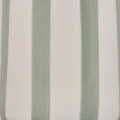 Kubek na szczoteczki do zębów ceramiczny w paski Strio, zielony - 5five