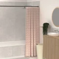 Zasłona do prysznica w roślinny wzór 180 × 200 cm - 5five