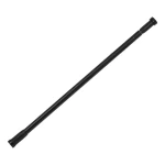 Czarny drążek prysznicowy bez wiercenia, regulowany 70–120 cm - 5five