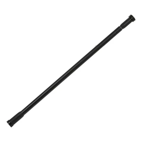Czarny drążek prysznicowy bez wiercenia, regulowany 70–120 cm - 5five