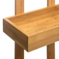 Bambusowy organizer pod prysznic z 2 półkami, zawieszany - 5five