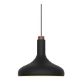 Czarna lampa wisząca nad stół Fuji - DFTP by Nordlux