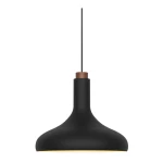 Czarna lampa wisząca nad stół Fuji - DFTP by Nordlux
