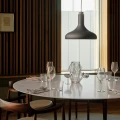 Czarna lampa wisząca nad stół Fuji - DFTP by Nordlux