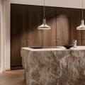 Beżowa lampa wisząca nad stół Fuji - DFTP by Nordlux