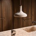 Beżowa lampa wisząca nad stół Fuji - DFTP by Nordlux