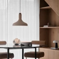 Beżowa lampa wisząca nad stół Fuji - DFTP by Nordlux