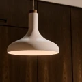 Beżowa lampa wisząca nad stół Fuji - DFTP by Nordlux