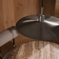 Metalowa lampa wisząca nad stół Latika, szczotkowany chrom - DFTP by Nordlux